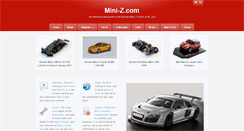 Desktop Screenshot of mini-z.com